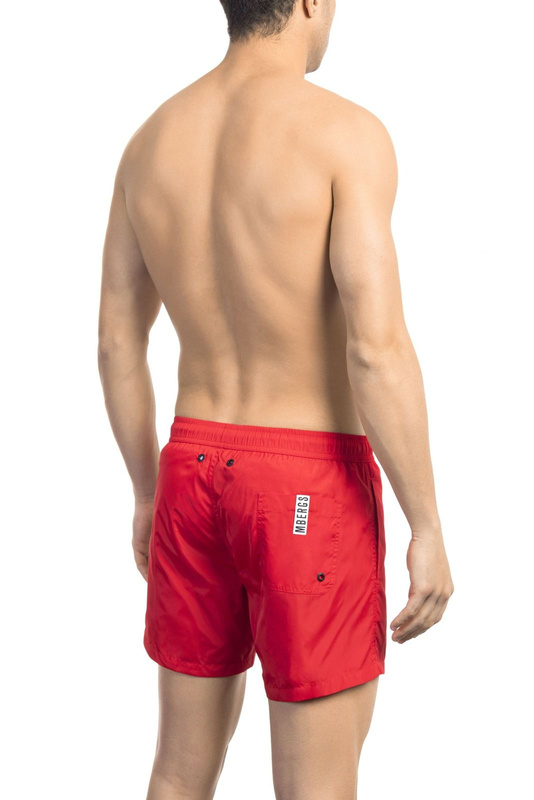 Stroje kąpielowe marki Bikkembergs Beachwear model BKK1MBS02 kolor Czerwony. Odzież Męskie. Sezon: