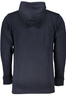 CAVALLI CLASS HERREN-SWEATSHIRT MIT BLAUEM ZIP