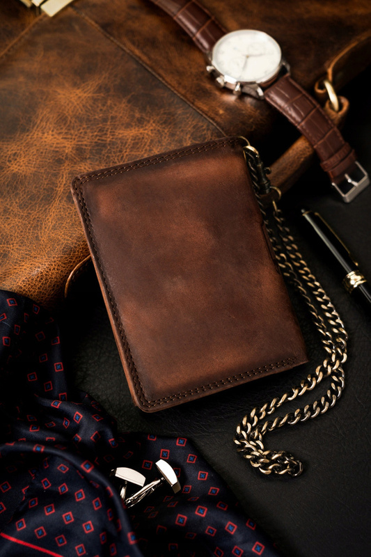 Leather wallet RFID N4C-VIN-08