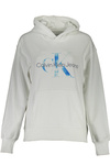 CALVIN KLEIN SWEATSHIRT WITHOUT ZIP WOMAN WHITE