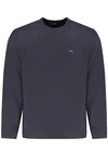 HARMONT &amp; BLAINE MEN&#39;S BLUE ZIP-UP SWEATSHIRT