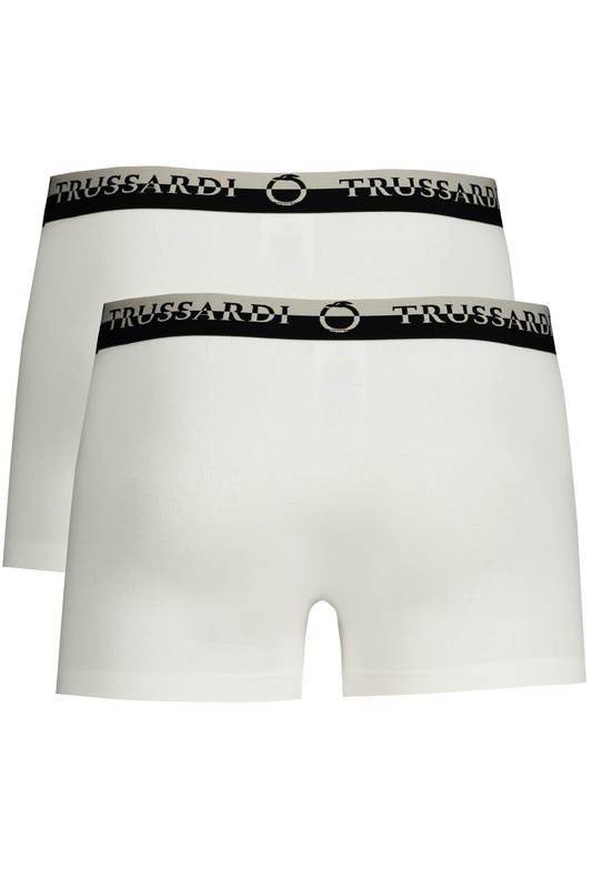 TRUSSARDI MEN&#39;S WHITE BOXER