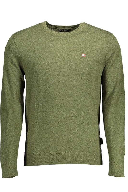 NAPAPIJRI MEN&#39;S GREEN SWEATER