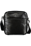 GUESS JEANS MEN&#39;S BLACK SHOULDER BAG