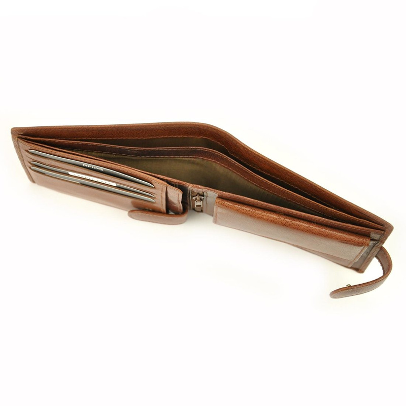 Men's genuine leather wallet EL FORREST 545-26 RFID