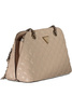 GUESS JEANS WOMEN&#39;S BAG BEIGE