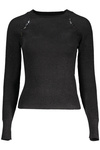 GUESS JEANS WOMEN&#39;S BLACK SWEATER