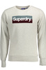 SUPERDRY SWEATSHIRT OHNE REISSVERSCHLUSS HERREN GRAU