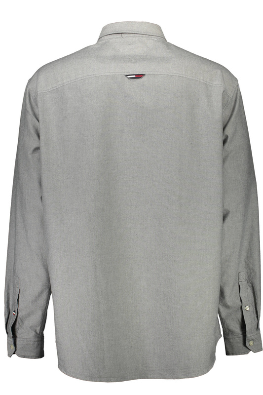 TOMMY HILFIGER MEN&#39;S LONG SLEEVE SHIRT GRAY