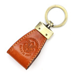 Elegant Leather Keychain by Florence