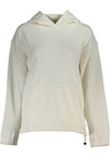 CALVIN KLEIN WOMEN&#39;S SWEATSHIRT WITHOUT ZIP WHITE