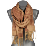 Camel Large Women's Scarf Cotton Warm Fashionable Shawl AX-95