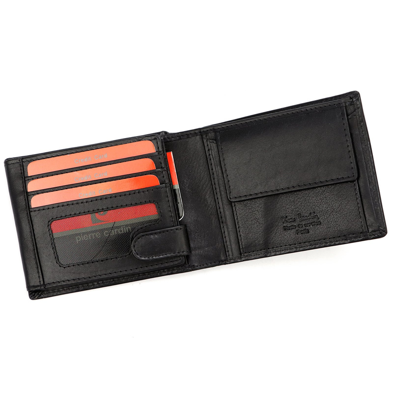 Pierre Cardin RFID Leder Bifold Herren Geldbörse