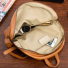 Camel small leather women's backpack elegant backpack A5 Beltimore P15