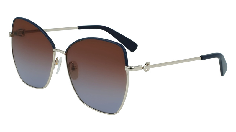 SUNGLASSES LONGCHAMP WOMEN LO156SL-720 (Szkło/Zausznik/Mostek) 60/14/140 mm)