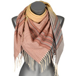 Brown Large Women's Warm Cotton Scarf Original REC-79