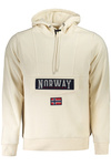 NORWEGEN 1963 BEIGES HERREN-SWEATSHIRT MIT REISSVERSCHLUSS