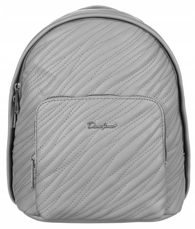 Leatherette bagpack DAVID JONES 6943-3