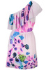 ROCHIE SCURTĂ DE FEMEIE ROZ DESIGUAL