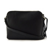 Large, elegant women's leather shoulder bag