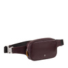 Belt bag for mens Colorful Devon by DUDU in soft leather with adjustable strap. Classic shape bum bag with coloured design. Practical and fashionable style for this fanny bag.