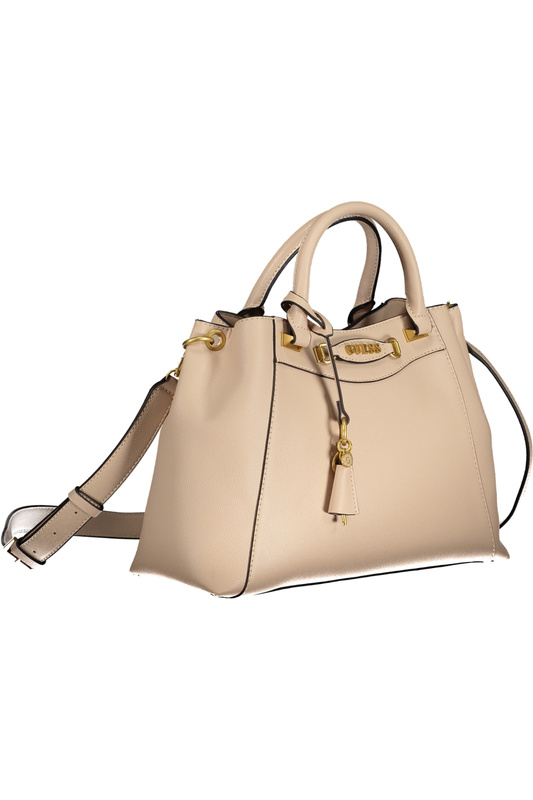 GUESS JEANS WOMEN&#39;S BAG BEIGE