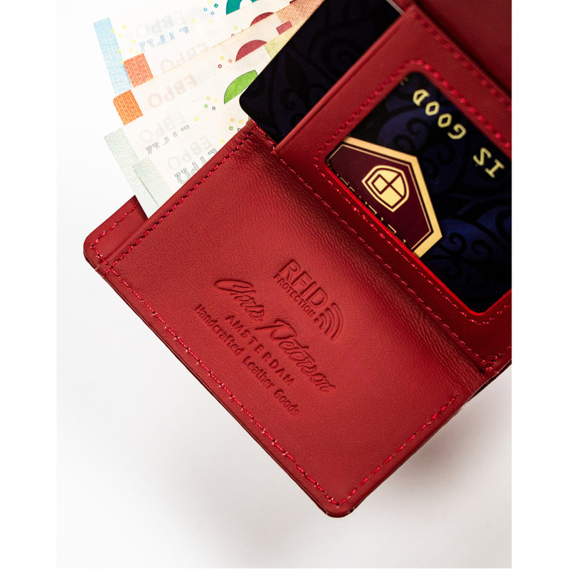 Leather wallet RFID PETERSON PTN PH32-1-DBF