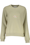 CALVIN KLEIN SWEATSHIRT WITHOUT ZIP WOMAN GREEN