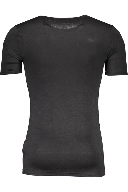 BIKKEMBERGS BLACK MEN&#39;S EXTERNAL T-SHIRT