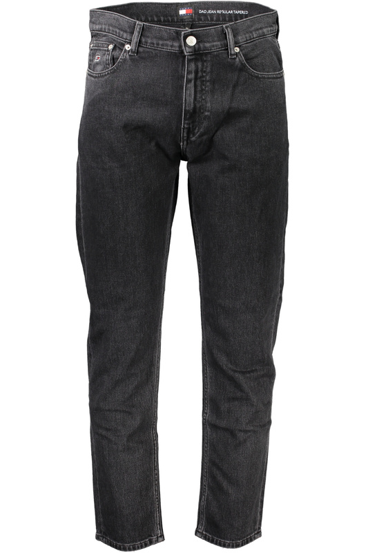 TOMMY HILFIGER MEN&#39;S BLACK DENIM JEANS