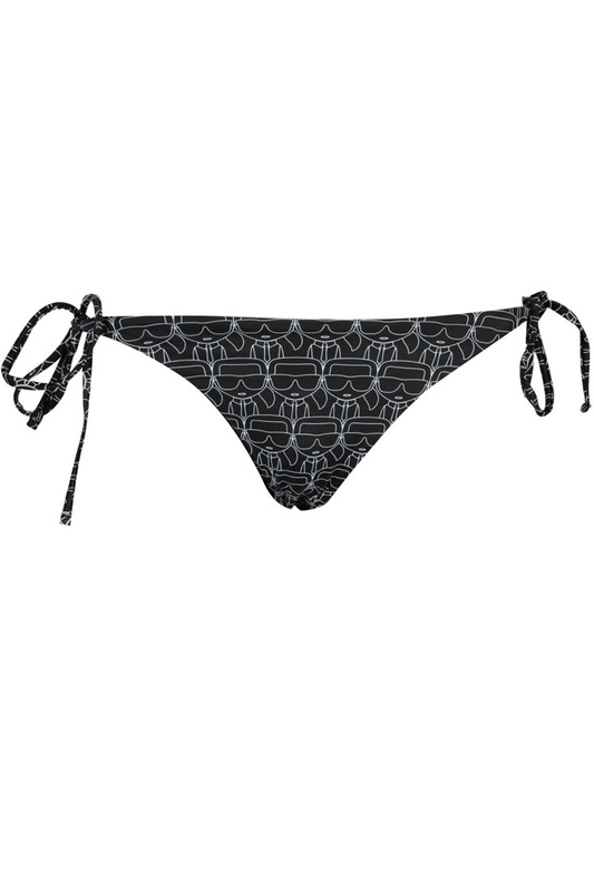 KARL LAGERFELD – Bikinihose mit Bindeband