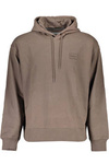 CALVIN KLEIN SWEATSHIRT WITHOUT ZIP MAN BROWN