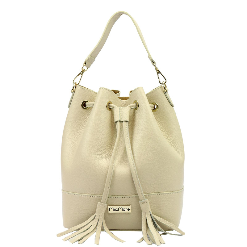 Damen Echtleder Handtasche MiaMore 01-055 DOLLARO