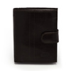 Practical, roomy men's leather wallet