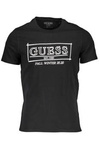 GUESS JEANS MEN'S SHORT SLEEVE T-SHIRT BLACK