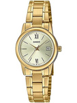 Elegant ladies watch with date from CASIO