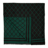 Green Large Scarf Women's cotton warm tassel scarf AX-98