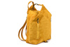 Mustard Italian Stylish Women's Leather Suede Backpack A4 W14.