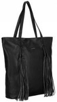 Leather shopper bag ROVICKY TWR-164