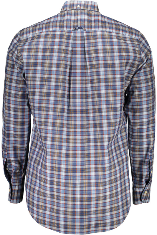 GANT MEN&#39;S BLUE LONG SLEEVE SHIRT