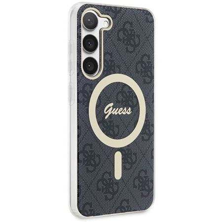 Guess GUHMS23SH4STK S23 S911 czarny/black hardcase 4G MagSage