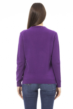 Sweatshirts Marke Baldinini Trend Modell GC8019_GENOVA Farbe Violett. Bekleidung Damen. Saison: