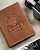 Men's wallet with zodiac signs pattern Always Wild