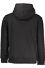 CALVIN KLEIN MEN&#39;S BLACK ZIPLESS SWEATSHIRT