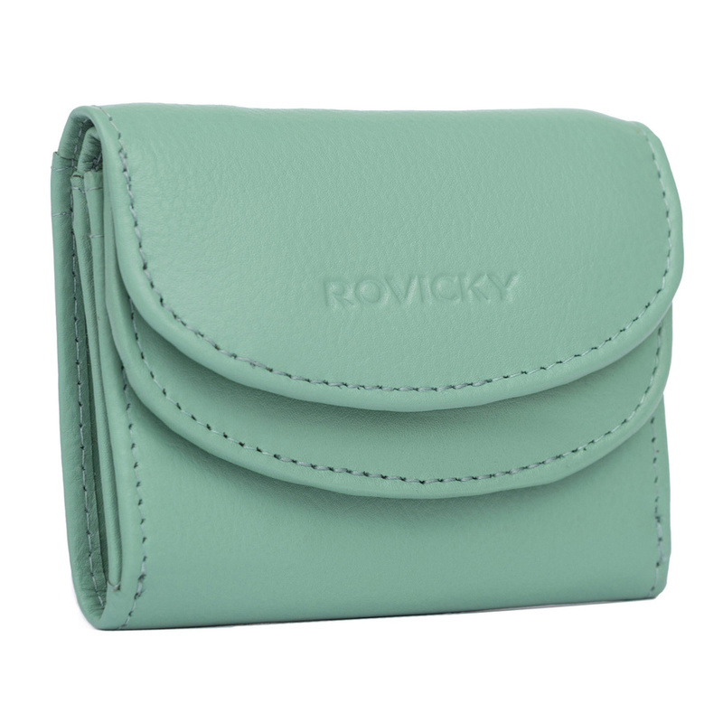 Elegante kleine Damenbrieftasche aus Leder Rovicky