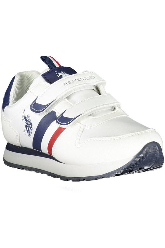 US POLO BEST PRICE WHITE KID SPORTS SHOE