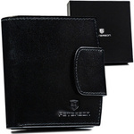 Leather wallet RFID PETERSON PTN D314-BFA