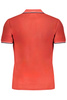 GIAN MARCO VENTURI MEN&#39;S RED SHORT SLEEVED POLO SHIRT