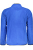 GIAN MARCO VENTURI MEN&#39;S BLUE ZIP SWEATSHIRT