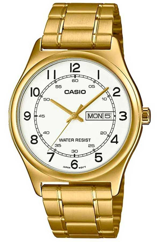 Men's watch made of stainless steel by Casio